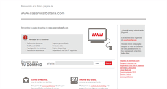 Desktop Screenshot of casaruralbatalla.com