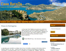 Tablet Screenshot of casaruralbatalla.net